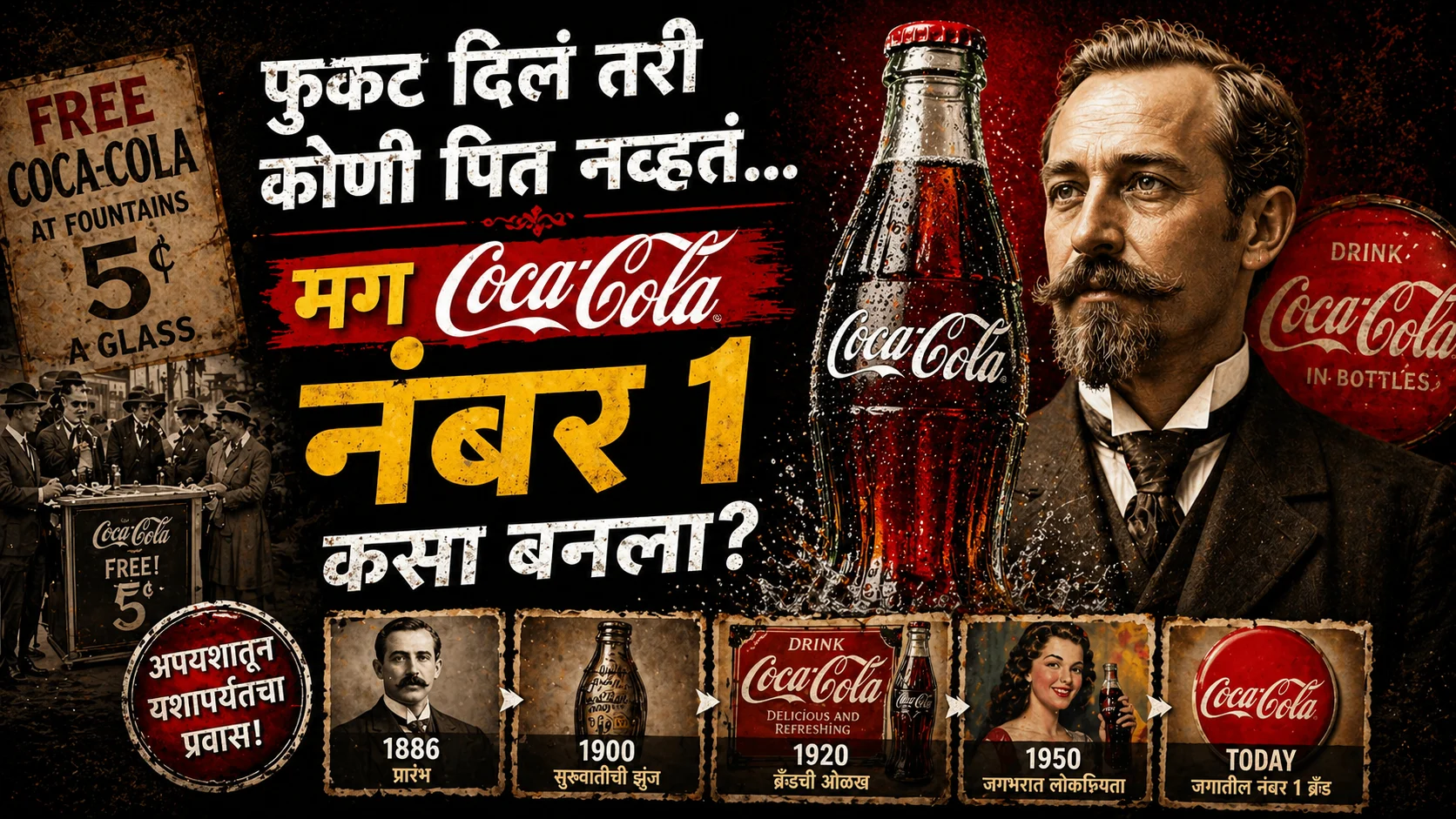 Coca-Cola story: How a failed experiment became a global phenomenon