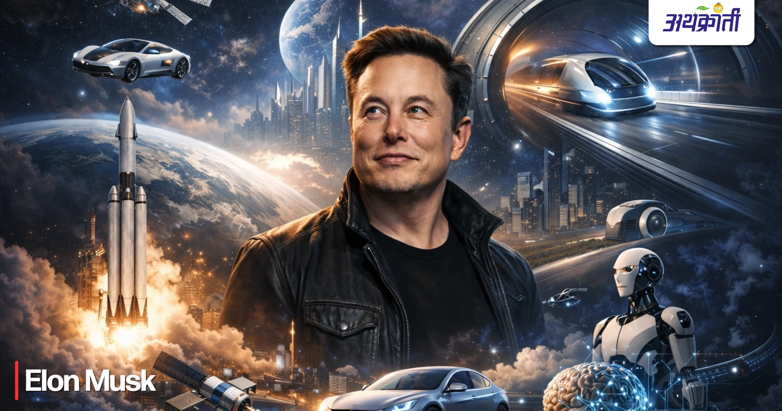Elon Musk – the visionary entrepreneur behind SpaceX, Tesla, and futuristic innovation shaping the future of technology and space exploration.