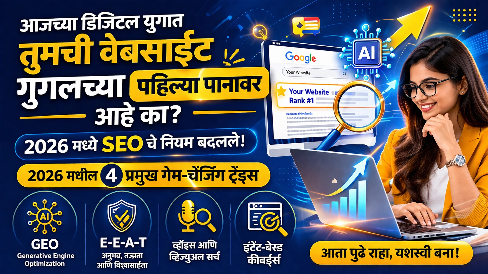 SEO 2026: तुमच्या व्यवसायासाठी डिजिटल यशाचा आधुनिक आणि प्रभावी मार्ग
