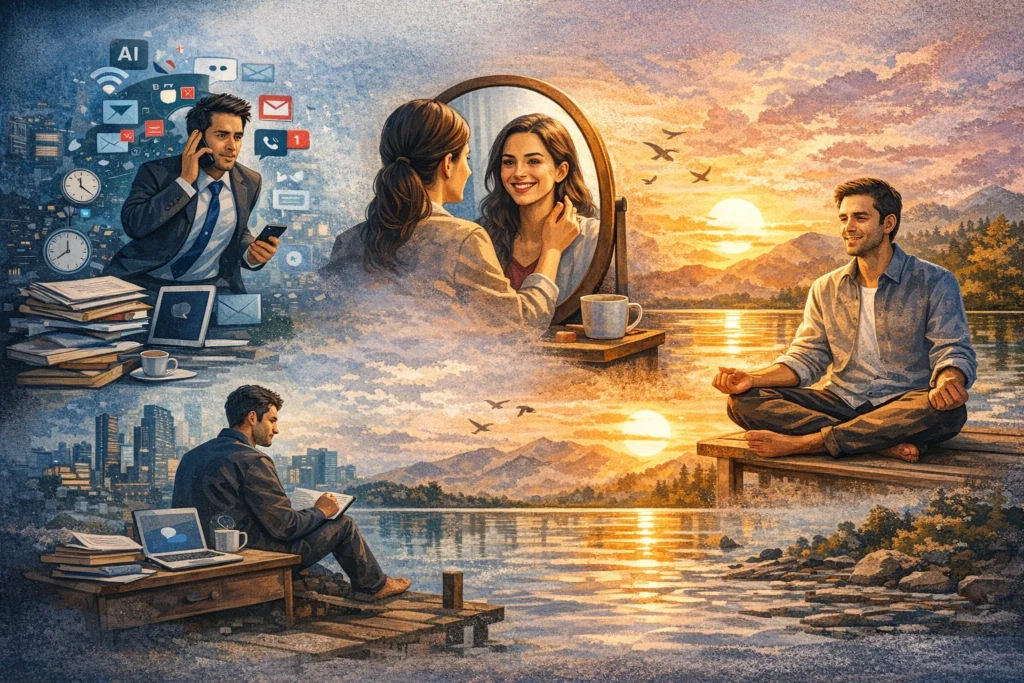 स्वतःचा शोध: धावपळीच्या युगात स्वतःसाठी वेळ काढणे ही 'लक्झरी' नाही, तर 'गरज'!
