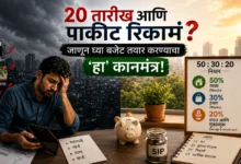 बजेट तयार करण्याचा सोपा कानमंत्र; महिन्याच्या २० तारखेला पाकीट रिकामं होणार नाही! 