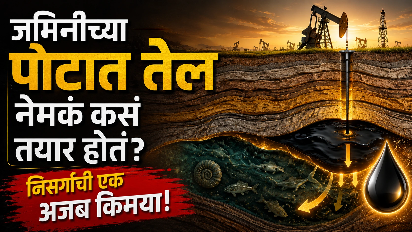 Crude Oil: ३० कोटी वर्षांची निसर्गाची अद्भुत किमया